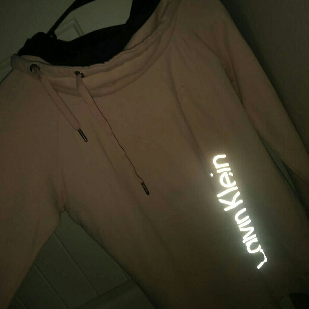 Pink Calvin Klein sweater